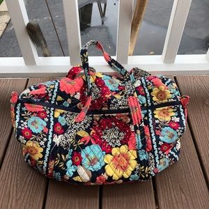 Small Vera Bradley duffel bag